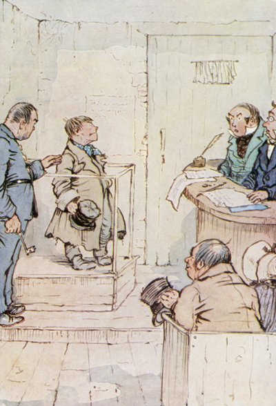 Illustration pour Oliver Twist - F. M. B. Blaikie