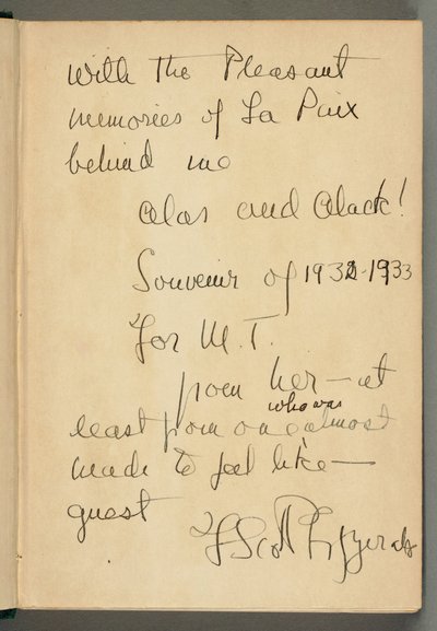 Copie signée de 