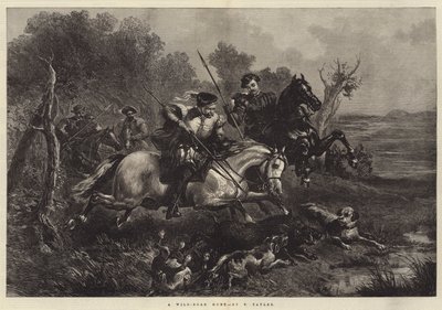 Chasse au sanglier - F. Tayler