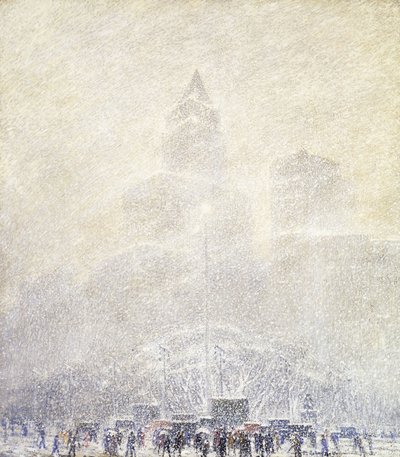 Lumière Éternelle, Madison Square, Hiver - F. Usher de Voll