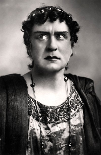 Herbert Beerbohm Tree 1853-1917, acteur anglais, 1906 - F. W. Burford