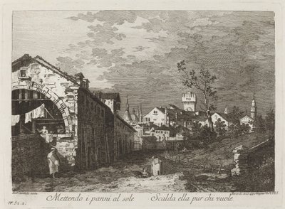 Mettendo i panni - Fabio Berardi after Canaletto