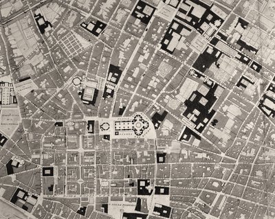 Carte de Florence (détail) - Fantozzi