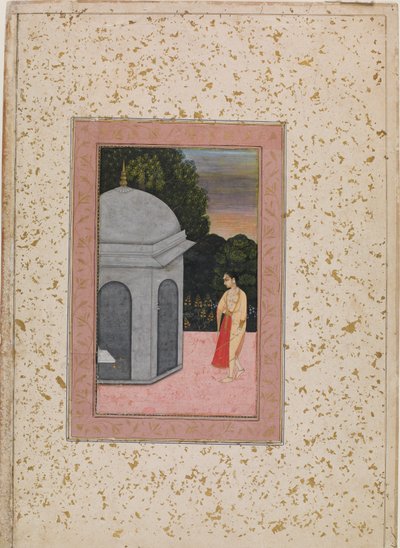Visite à un temple - Faqirullah Khan