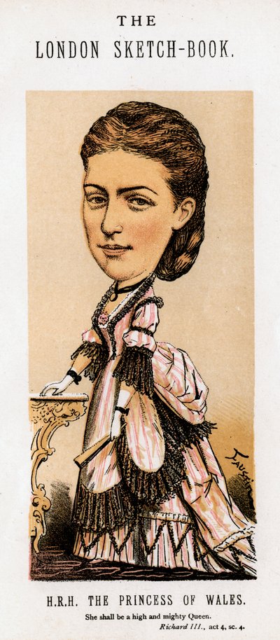 Alexandra de Danemark, princesse de Galles, 1874 - Faustin