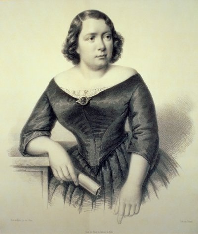 Maria Alboni - portrait de la contralto italienne, 6 mars 1823 - 23 juin 1894 - Feckert Feckert