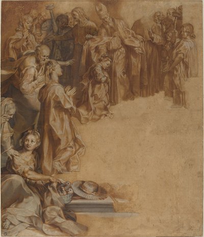 La présentation de la Vierge au temple - Federico Barocci