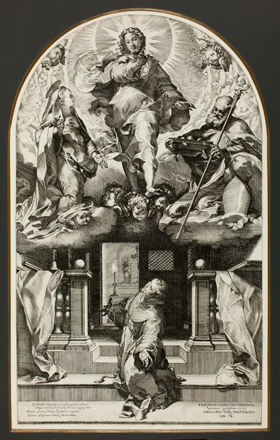 La vision de Saint François - Federico Barocci