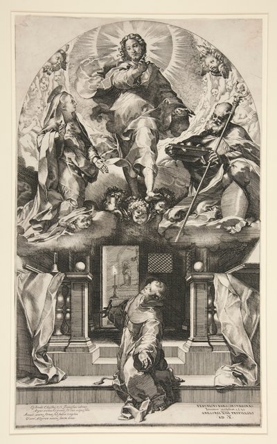La Vision de Saint François (Il Perdono di San Francesco) - Federico Barocci