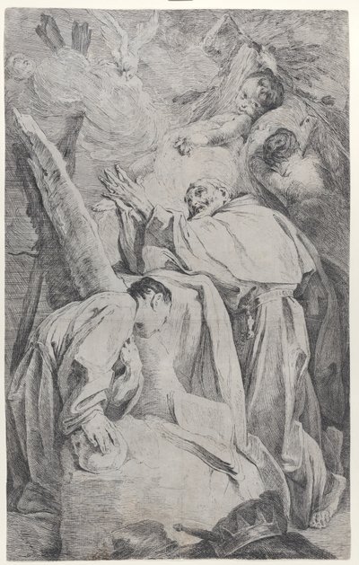 Extase du bienheureux Piero Gambacorti de Pise, vers 1725-28 - Federico Bencovich
