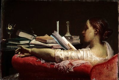 Le Lecteur - Federico Faruffini