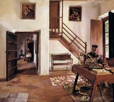 Intérieur du couvent des Capucins - Federico Godoy y Castro
