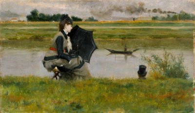 Sur la Seine - Federico Zandomeneghi