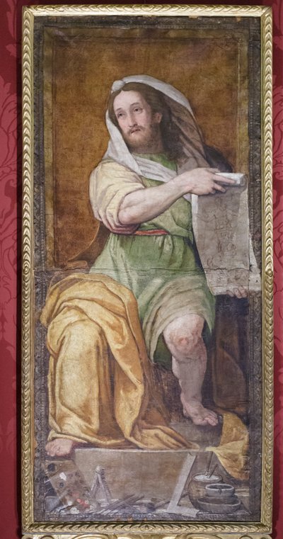 Portrait de Raphaël en Isaïe, vers 1593 - Federico Zuccari