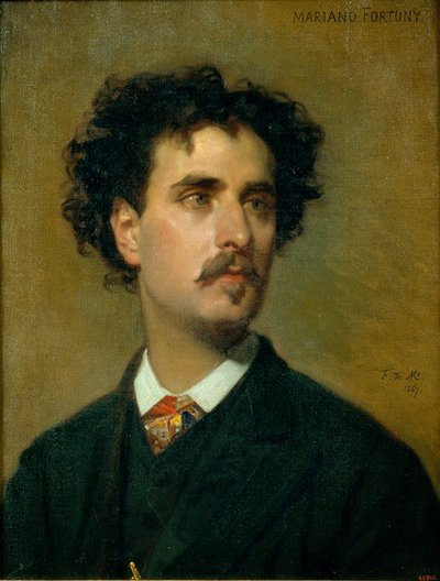 Portrait de Mariano Fortuny y Madrazo - Federico de Madrazo y Kuntz