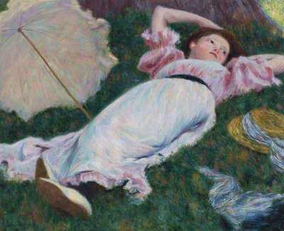 Impressionnisme : Femme allongée - Federigo Zandomeneghi
