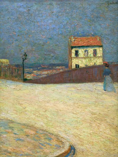 Petite maison à Montmartre, vers 1875 - Federigo Zandomeneghi