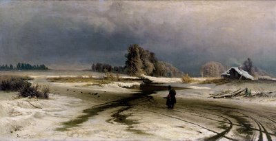 Le dégel, 1871 - Fedor Aleksandrovich Vasiliev