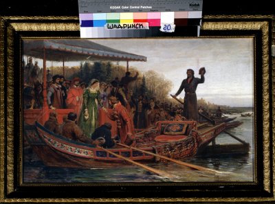 Réception de la grande duchesse - Fedor Andreevich Bronnikov
