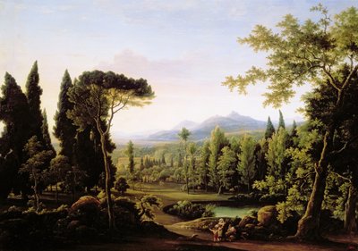 Vue de la Villa d