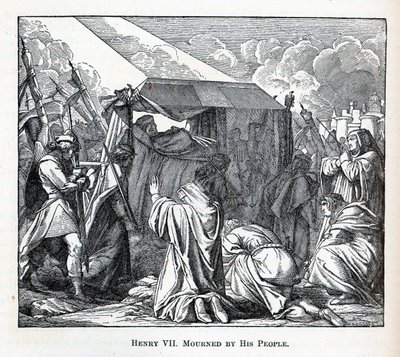 Henri VII pleuré par son peuple - Fedor Reusche