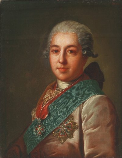 Portrait du comte Mikhaïl Mikhaïlovitch Golitsyn 1731-1806, 1774 - Fedor Stepanovich Rokotov