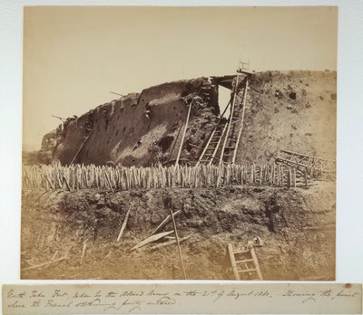 Fort Nord Taku, 21 août 1860 - Felice Beato