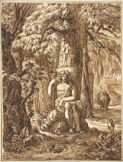 Saint Jean-Baptiste dans le désert - Felice Albites