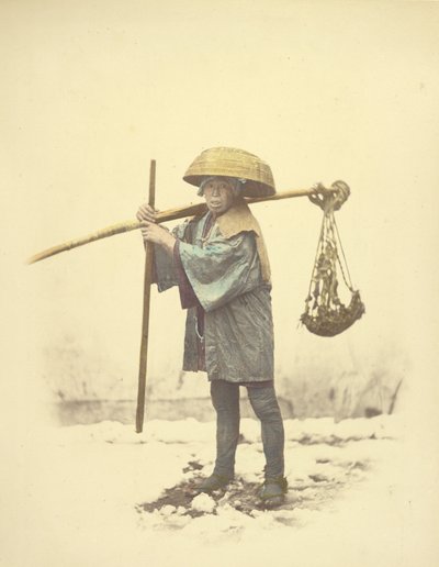 [Un travailleur sous contrat japonais] - Felice Beato
