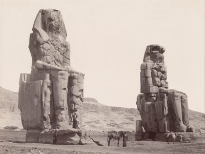 Colosse à Memnon - Felice Beato