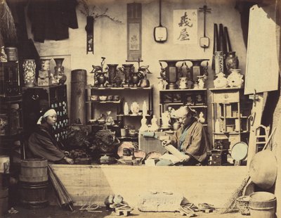 Boutique de curiosités - Felice Beato