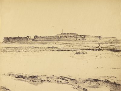 Extérieur du fort nord, rivière Peiko, montrant l