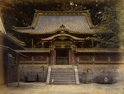 Porte Kurohozon, Shiba - Felice Beato