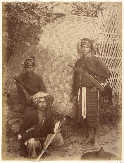 Groupe de Kachins - Felice Beato