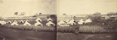Portrait de groupe du bataillon royal des marines - Felice Beato