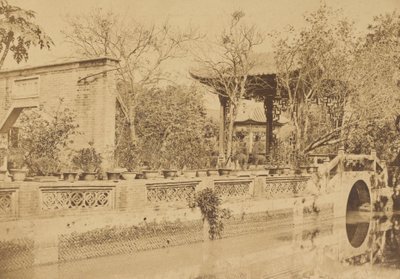 Jardins de Howqua, Canton - Felice Beato