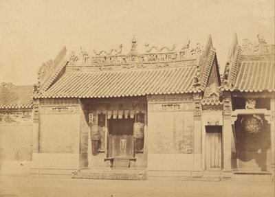 Maison de Joss, Canton - Felice Beato