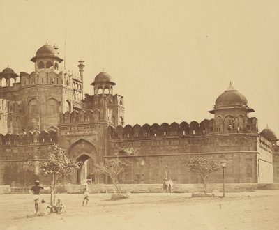 Porte de Lahore du palais - Felice Beato