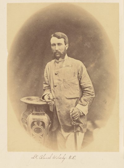 Lieutenant-Colonel Wolsely, V.C. - Felice Beato