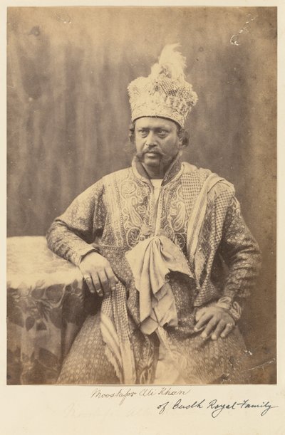 Moostafor Ali Khan de la famille royale d