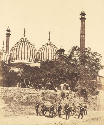Mosquée à la porte Khyratee - Felice Beato