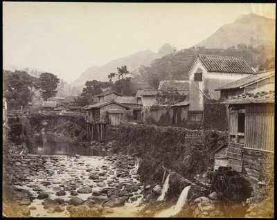 Nagasaki des villes autochtones de Creek - Felice Beato
