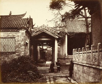[Temple Nume Hui Kung, Canton, Chine] - Felice Beato