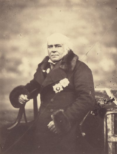 Portrait de Lord Elgin, Plénipotentiaire et Ambassadeur, Qui a Signé le Traité - Felice Beato