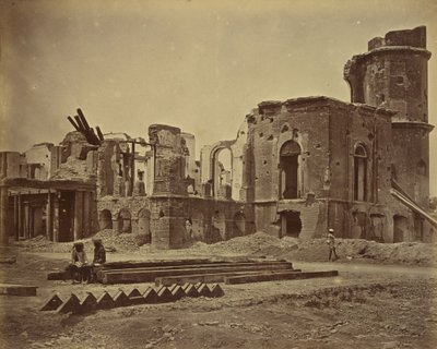 Ruines de la Résidence - Felice Beato
