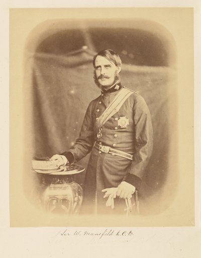 Sir W. Mansfield, K.C.B. - Felice Beato