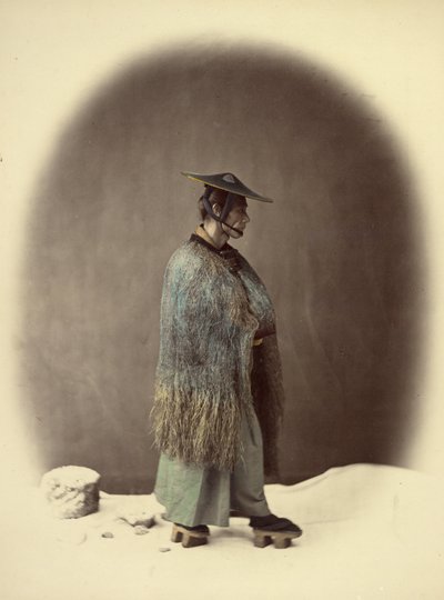 Manteau de pluie en paille - Felice Beato