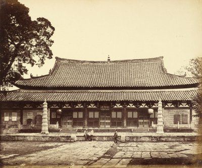 [Temple dans le quartier des Tartares, Canton, Chine] - Felice Beato