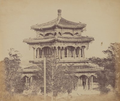 Le Grand Palais Impérial Yuen Min Yuen, Pékin, avant l
