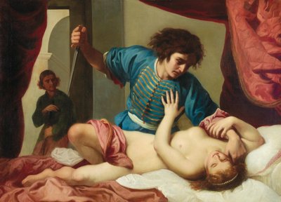 Tarquinius et Lucrèce, années 1630 - Felice Ficherelli